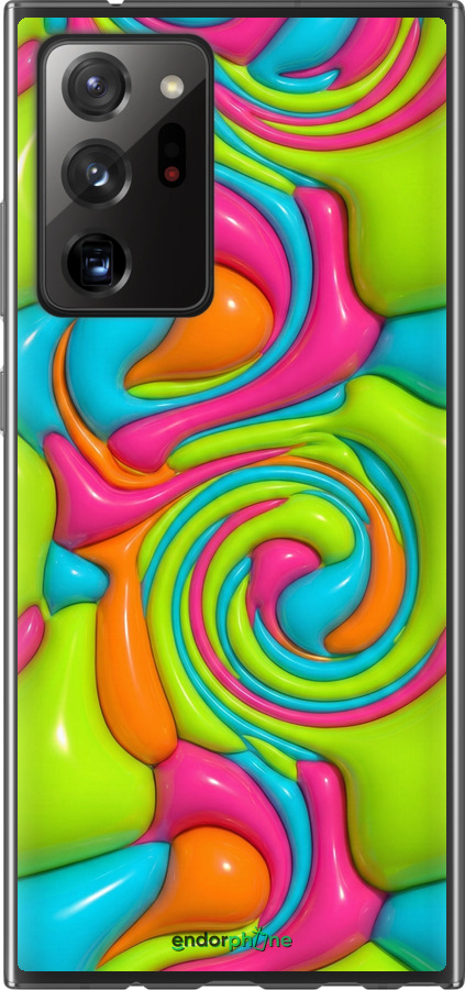 Силіконовий чехол Y2K Jelly Dream для Samsung Galaxy Note 20 Ultra - 6780u-2051 изображение 