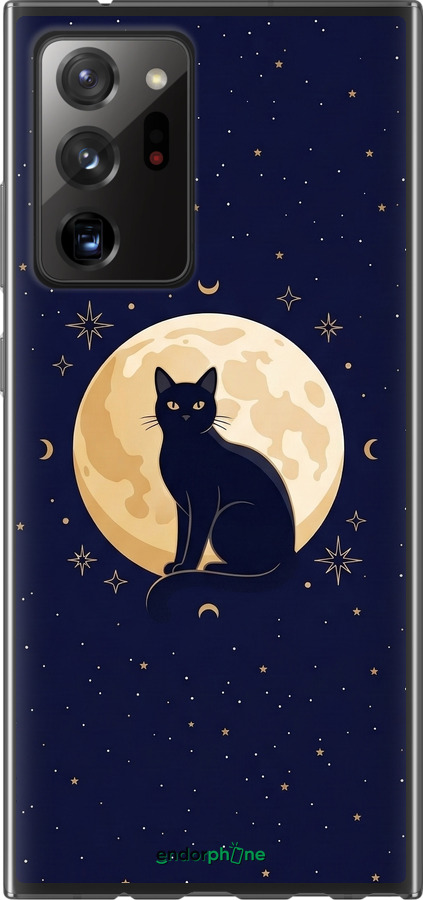 2D пластиковый чехол Cute Cat Celestial/Witchy для Samsung Galaxy Note 20 Ultra - 6787t-2051 изображение 