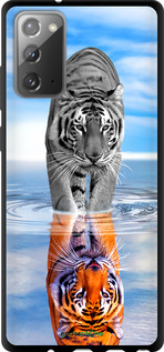 TPU чехол Тигр для Samsung Galaxy Note 20 - 6016b-2036 изображение 