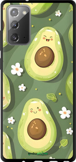 TPU чехол Авокадо для Samsung Galaxy Note 20 - 6380b-2036 изображение 