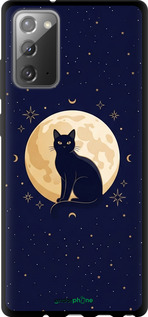 TPU чехол 'Cute Cat Celestial/Witchy' для Samsung Galaxy Note 20 изображение 3
