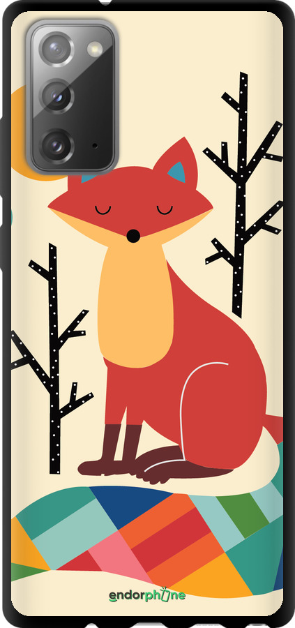 TPU чехол Rainbow fox для Samsung Galaxy Note 20 - 4010b-2036 изображение 