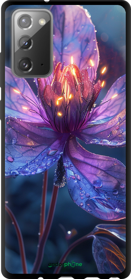 TPU чехол Магический цветок для Samsung Galaxy Note 20 - 6038b-2036 изображение 