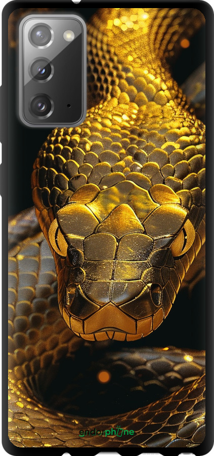 TPU чехол Golden snake для Samsung Galaxy Note 20 - 6072b-2036 изображение 