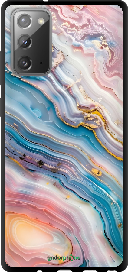 TPU чехол Мрамор красивый для Samsung Galaxy Note 20 - 6376b-2036 изображение 