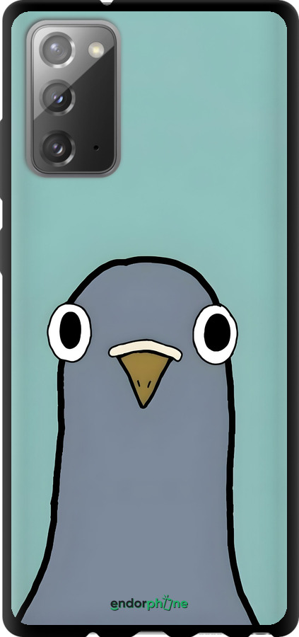 TPU чехол Голубь для Samsung Galaxy Note 20 - 6388b-2036 изображение 