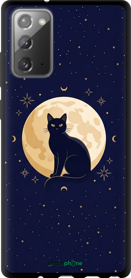 TPU чехол Cute Cat Celestial/Witchy для Samsung Galaxy Note 20 - 6787b-2036 изображение 