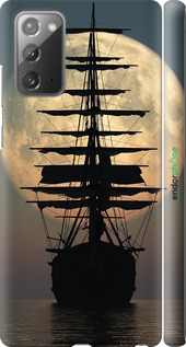 3D пластиковий матовий чехол Корабель для Samsung Galaxy Note 20 - 5998m-2036 изображение 