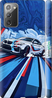 3D пластиковый матовый чехол БМВ для Samsung Galaxy Note 20 - 6292m-2036 изображение 