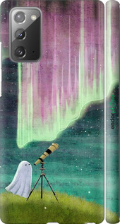 3D пластиковий матовий чехол Привид та зірки для Samsung Galaxy Note 20 - 6443m-2036 изображение 
