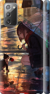3D пластиковий матовий чехол Anime для Samsung Galaxy Note 20 - 6609m-2036 изображение 