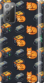 3D пластиковый матовый чехол Autonomous Zone для Samsung Galaxy Note 20 - 6771m-2036 изображение 