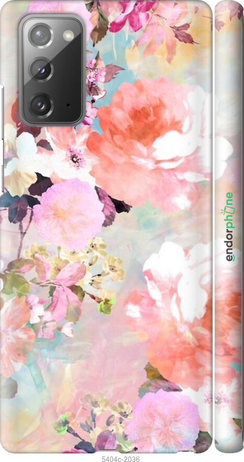 3D пластиковий матовий чехол № 5404 для Samsung Galaxy Note 20 - 5404m-2036 изображение 