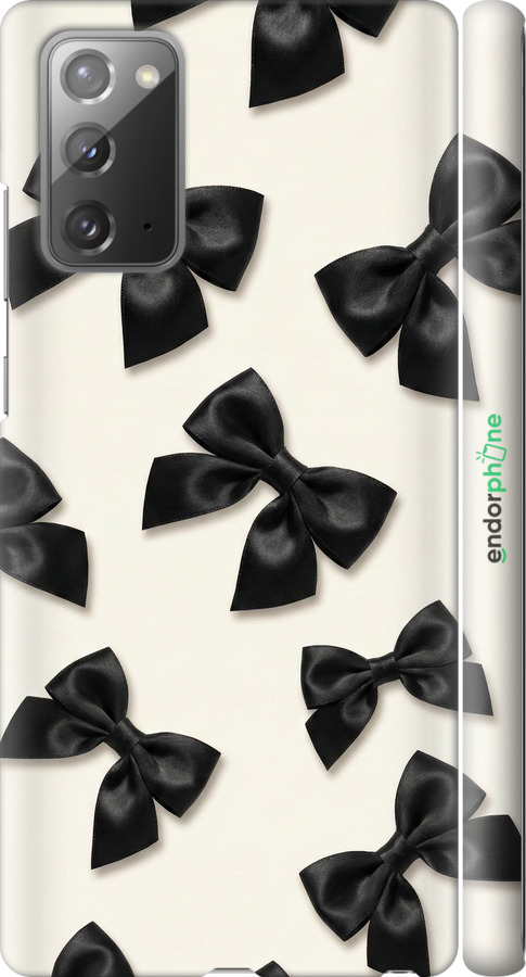 3D пластиковий матовий чехол Dark Coquette для Samsung Galaxy Note 20 - 6765m-2036 изображение 