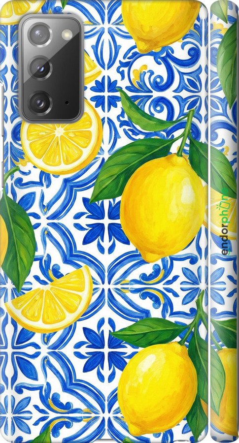 3D пластиковий матовий чехол Grocery Girl Italian Summer для Samsung Galaxy Note 20 - 6766m-2036 изображение 