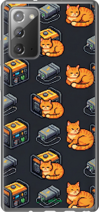 Силиконовый чехол Autonomous Zone для Samsung Galaxy Note 20 - 6771u-2036 изображение 