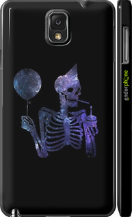 3D пластиковый глянцевый чехол Скелетное искусство для Samsung Galaxy Note 3 N9000 - 6536c-29 изображение 