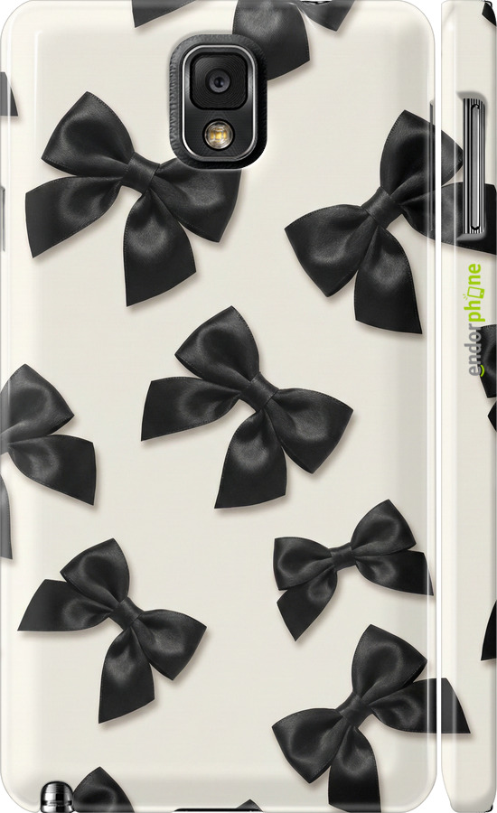 3D пластиковый глянцевый чехол Dark Coquette для Samsung Galaxy Note 3 N9000 - 6765c-29 изображение 