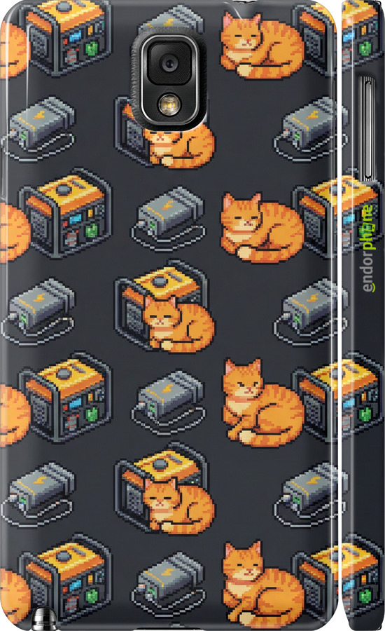 3D пластиковый глянцевый чехол Autonomous Zone для Samsung Galaxy Note 3 N9000 - 6771c-29 изображение 