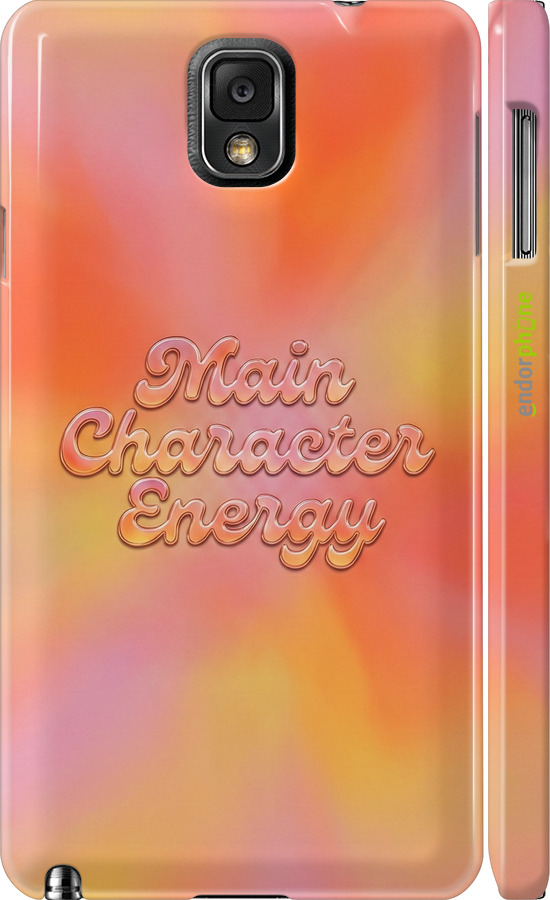 3D пластиковый глянцевый чехол Aura Gradient Main Character Energy Aesthetic Y2K для Samsung Galaxy Note 3 N9000 - 6783c-29 изображение 