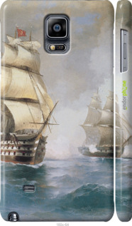 3D пластиковий глянцевий чехол Айвазовський. Кораблі для Samsung Galaxy Note 4 N910H - 160c-64 изображение 