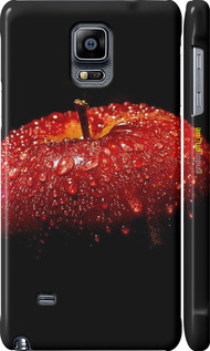 3D пластиковый матовый чехол Яблоко для Samsung Galaxy Note 4 N910H - 6022m-64 изображение 