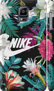 3D пластиковый матовый чехол Nike для Samsung Galaxy Note 4 N910H - 6378m-64 изображение 