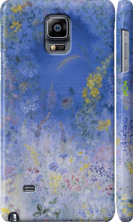 3D пластиковий глянцевий чехол Білокур для Samsung Galaxy Note 4 N910H - 5908c-64 изображение 