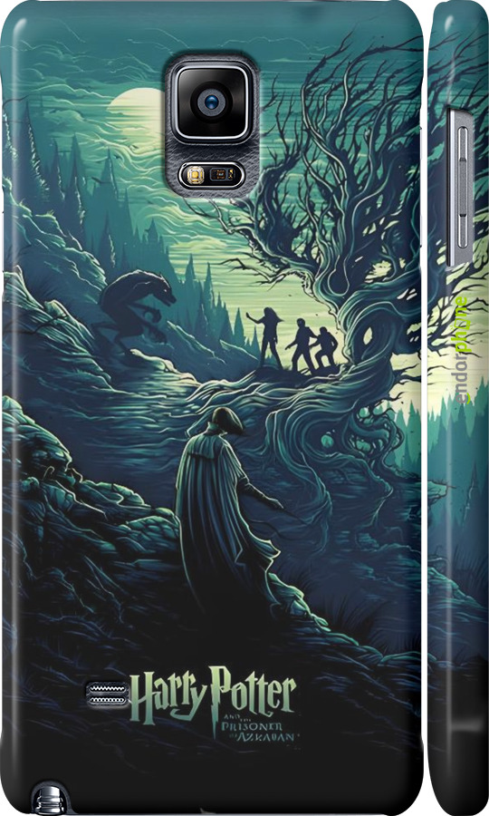 3D пластиковый глянцевый чехол Гарри Поттер 3 для Samsung Galaxy Note 4 N910H - 6338c-64 изображение 