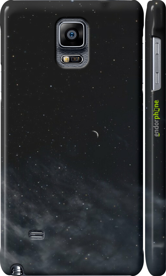 3D пластиковий глянцевий чехол Нічне небо для Samsung Galaxy Note 4 N910H - 6451c-64 изображение 
