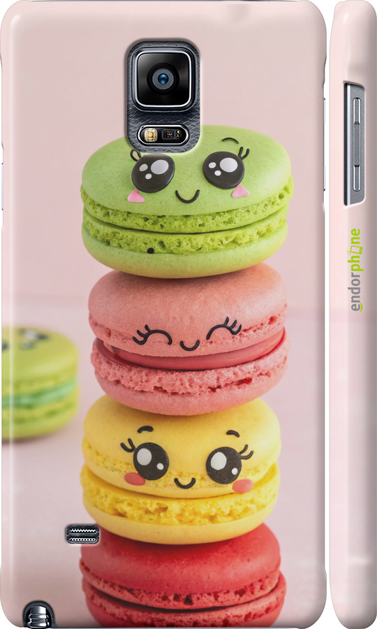 3D пластиковий глянцевий чехол Печиво для Samsung Galaxy Note 4 N910H - 6693c-64 изображение 