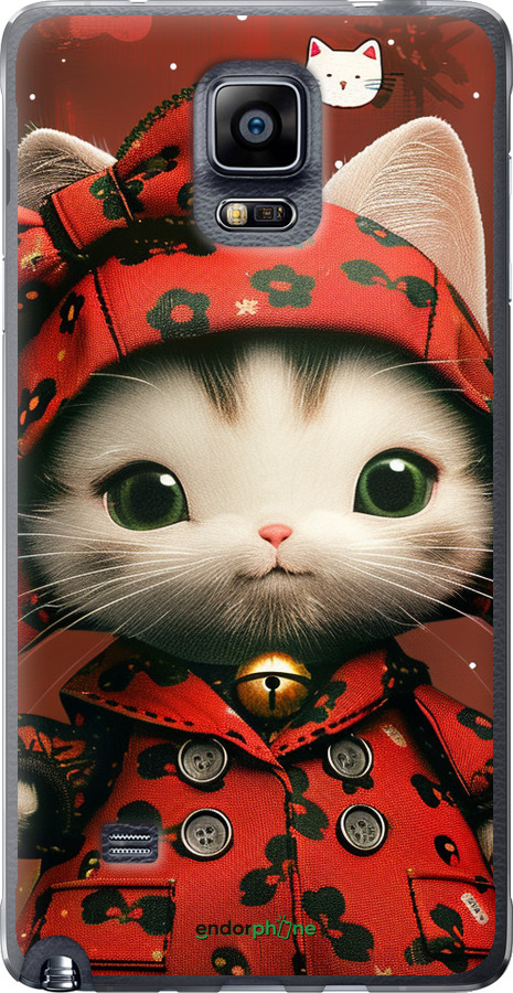 

Силіконовий чохол "Sweet Hello Kitty" для Samsung Galaxy Note 4 N910H, Рожевий