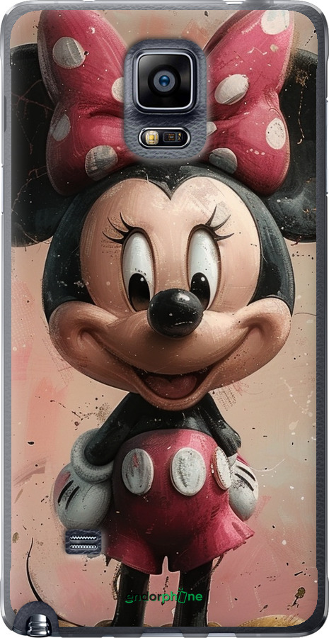 Силиконовый чехол Minnie Mouse для Samsung Galaxy Note 4 N910H - 6054u-64 изображение 
