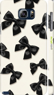 3D пластиковый матовый чехол Dark Coquette для Samsung Galaxy Note 5 N920C - 6765m-127 изображение 