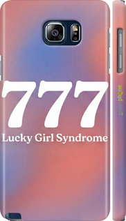 3D пластиковый глянцевый чехол 'Aesthetic Aura Gradient 777 Lucky Energy' для Samsung Galaxy Note 5 N920C изображение 5