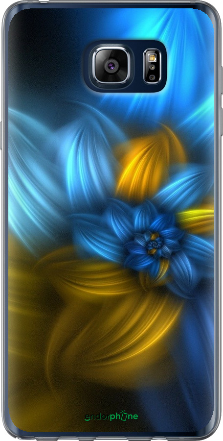 

2D пластиковий чохол "Візерунок 46" для Samsung Galaxy Note 5 N920C, Синій