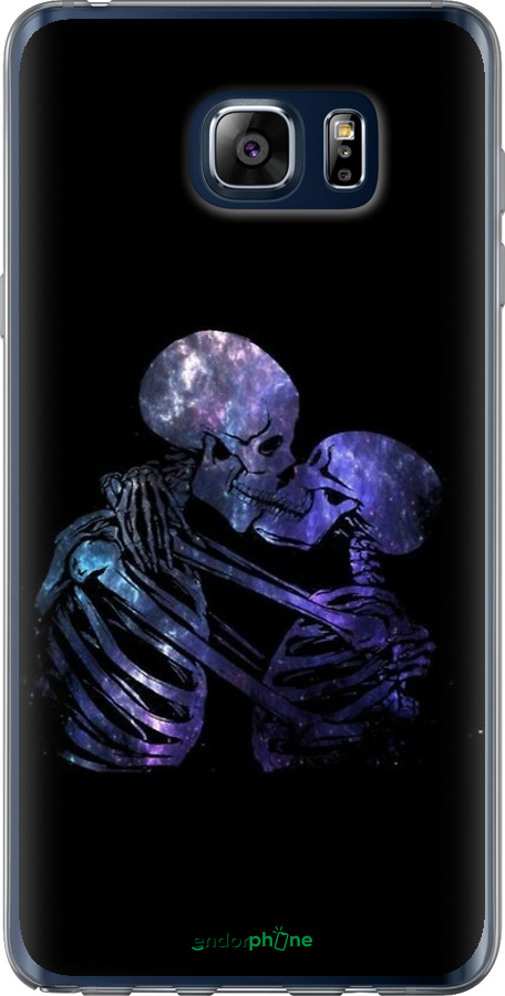 2D пластиковый чехол С изображением скелета для Samsung Galaxy Note 5 N920C - 6537t-127 изображение 