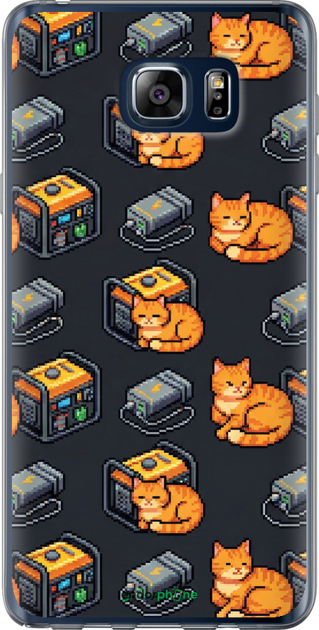 Силиконовый чехол Autonomous Zone для Samsung Galaxy Note 5 N920C - 6771u-127 изображение 