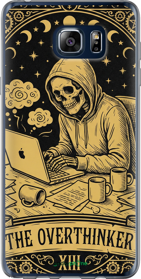 2D пластиковий чехол The Overthinker для Samsung Galaxy Note 5 N920C - 6774t-127 изображение 