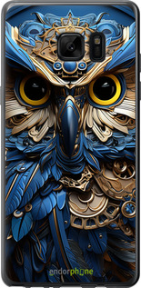 Силиконовый чехол Сова v2 для Samsung Galaxy Note 7 Duos N930F - 5649u-346 изображение 