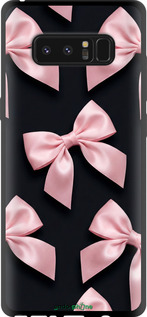 TPU чехол Coquette Ribbons Dark Coquette для Samsung Galaxy Note 8 - 6767b-1020 изображение 