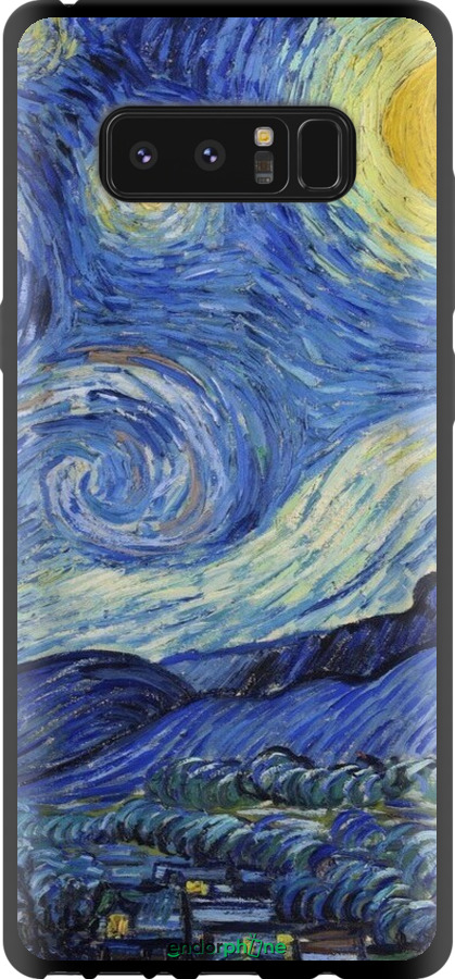 TPU чехол «Зоряна ніч» Вінсента Ван Гога для Samsung Galaxy Note 8 - 6433b-1020 изображение 