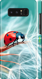3D пластиковий матовий чехол Сонечко для Samsung Galaxy Note 8 - 6049m-1020 изображение 