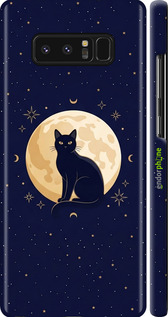 3D пластиковый матовый чехол 'Cute Cat Celestial/Witchy' для Samsung Galaxy Note 8 изображение 17