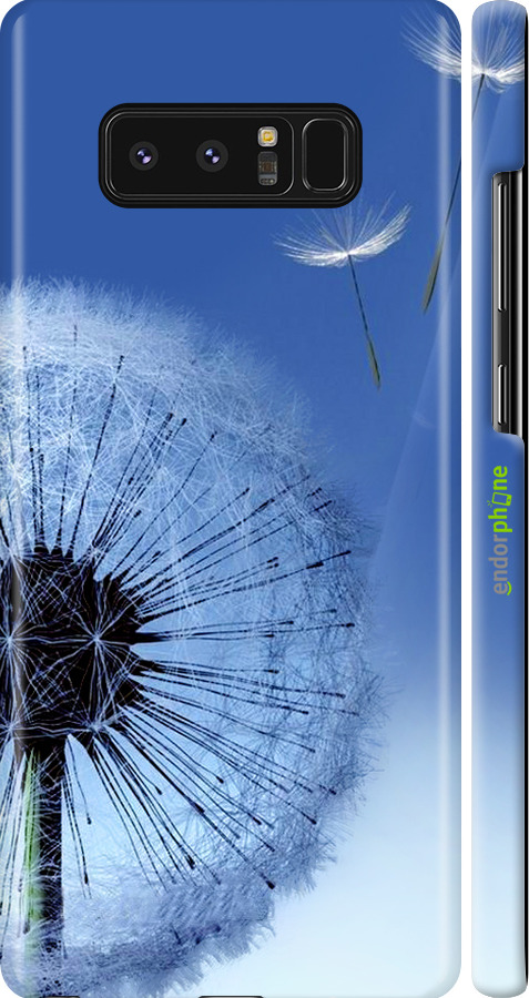 3D пластиковий матовий чехол Кульбабка для Samsung Galaxy Note 8 - 6005m-1020 изображение 