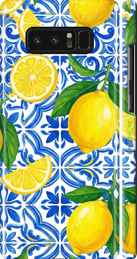 3D пластиковый матовый чехол Grocery Girl Italian Summer для Samsung Galaxy Note 8 - 6766m-1020 изображение 