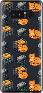 Силиконовый чехол Autonomous Zone для Samsung Galaxy Note 8 - 6771u-1020 изображение 