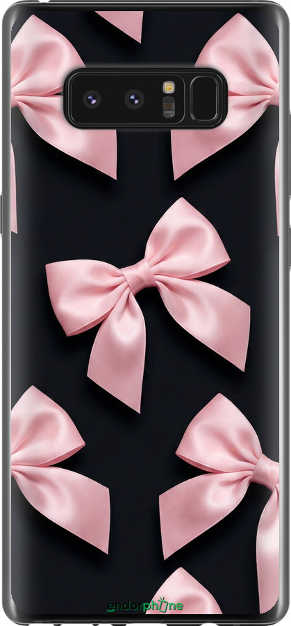 2D пластиковий чехол Coquette Ribbons Dark Coquette для Samsung Galaxy Note 8 - 6767t-1020 изображение 