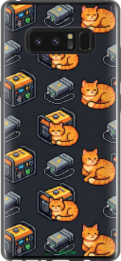 Силиконовый чехол Autonomous Zone для Samsung Galaxy Note 8 - 6771u-1020 изображение 