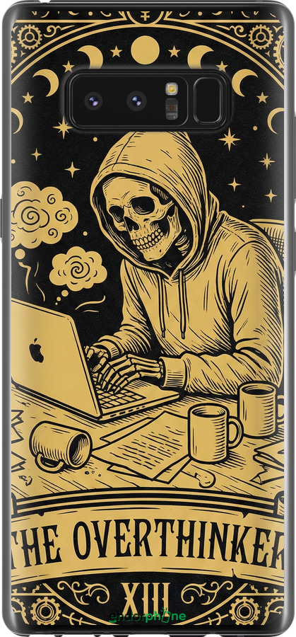 Силиконовый чехол The Overthinker для Samsung Galaxy Note 8 - 6774u-1020 изображение 